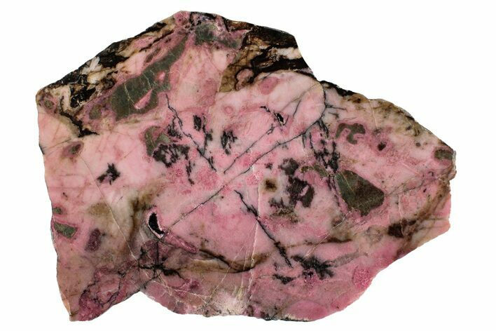 Polished Rhodonite Slab - Australia #279751